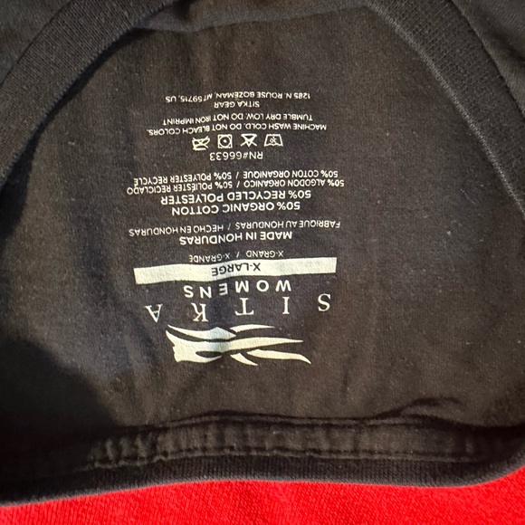 Sitka gear women’s black short sleeve tee xl - Picture 3 of 8